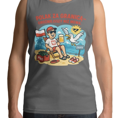 TANK TOP WAKACYJNY  Polak za Granicą